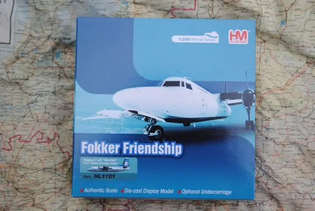 Gecertificeerd Hobby Master HL1101 Fokker Friendship Fokker F-27 "PH-FHF" NLM